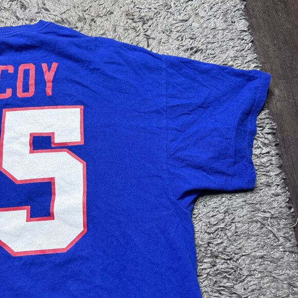 Buffalo Bills Lesean McCoy Shirt Mens XL Blue Pullover Short Sleeve MHL Logo - Picture 5 of 12